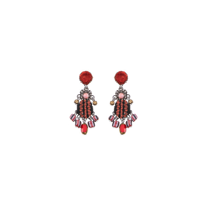 Ayala Bar Crimson Fire Crimson Bazaar Earrings