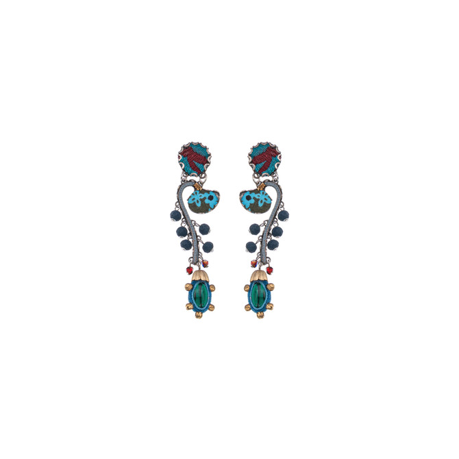 Ayala Bar Ocean Abyss Coral Cave Earrings
