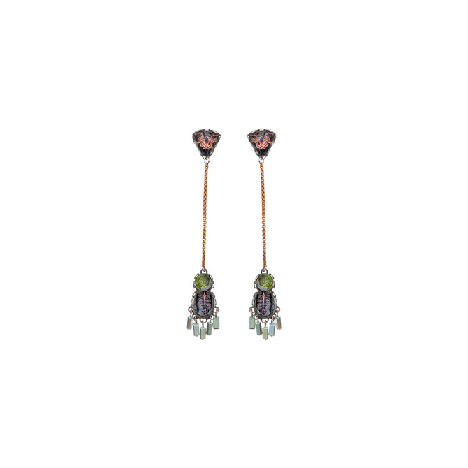 Ayala Bar Mystic Lantern Hidden Garden Earrings