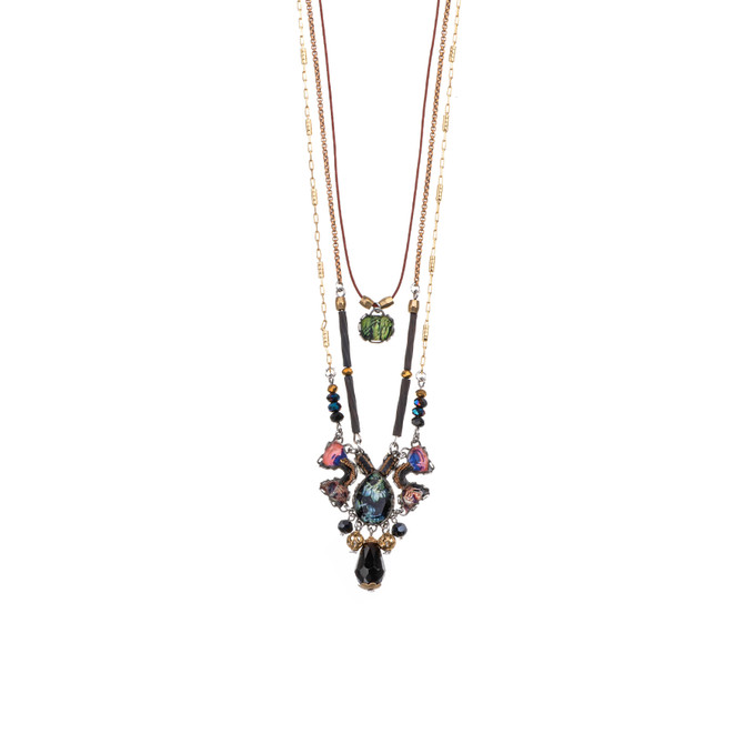 Ayala Bar Mystic Lantern Dark Canopy Necklace