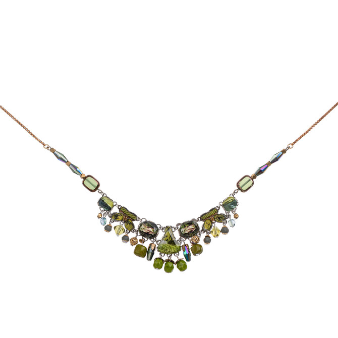 Ayala Bar Forest Reflection the Long Lunch Necklace