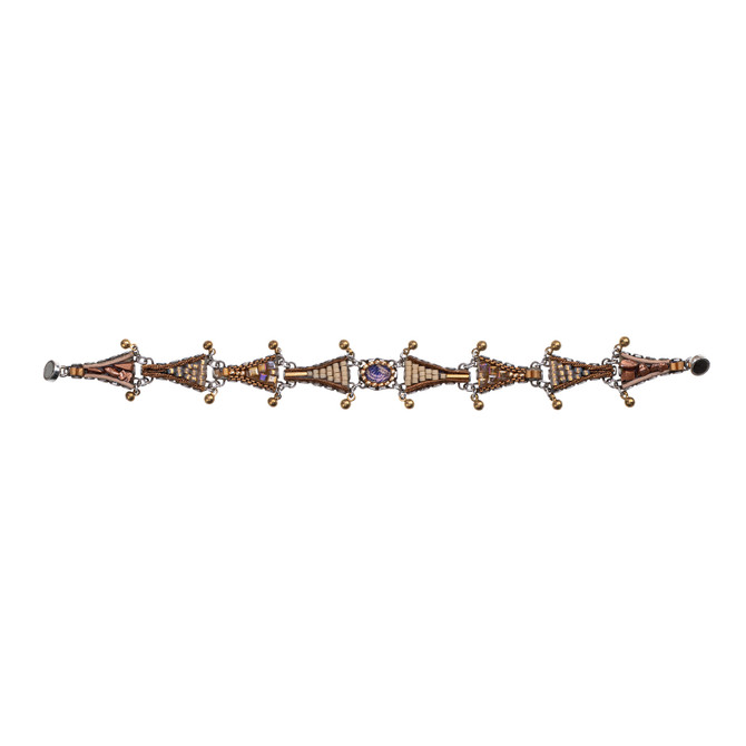 Ayala Bar Drops of Gold Bronze Harvest Bracelet