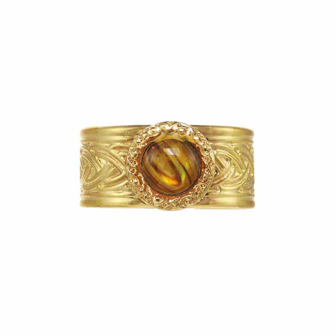 Michal Golan Byzantine Gold Abalone Ring