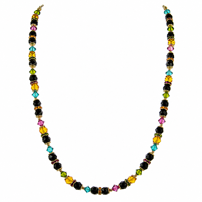Michal Golan Midnight Garden Beaded Necklace