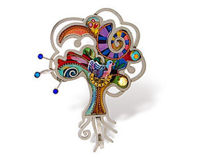 Judaica Pin Trees Of Life - One Left