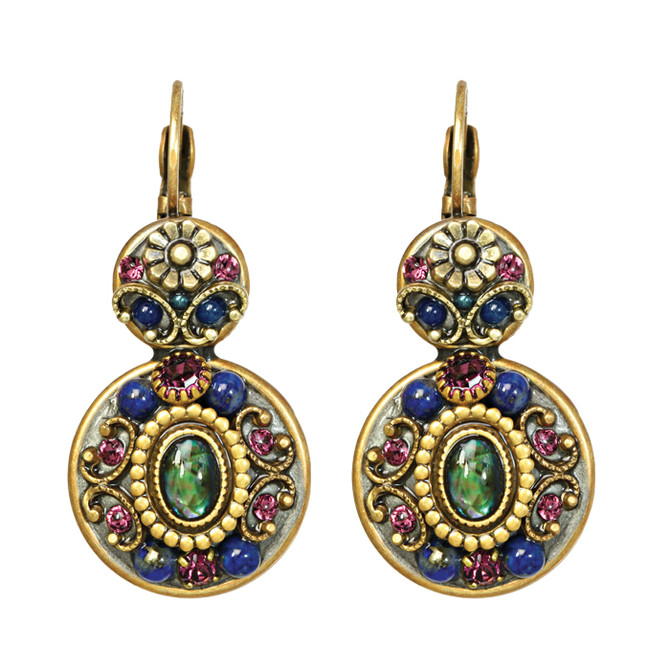 Michal Golan Jewelry Florence Double Round Earring