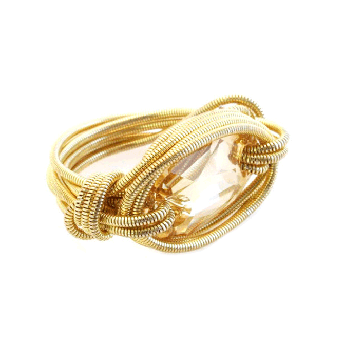 Anat Collection Ring - Snake Chain