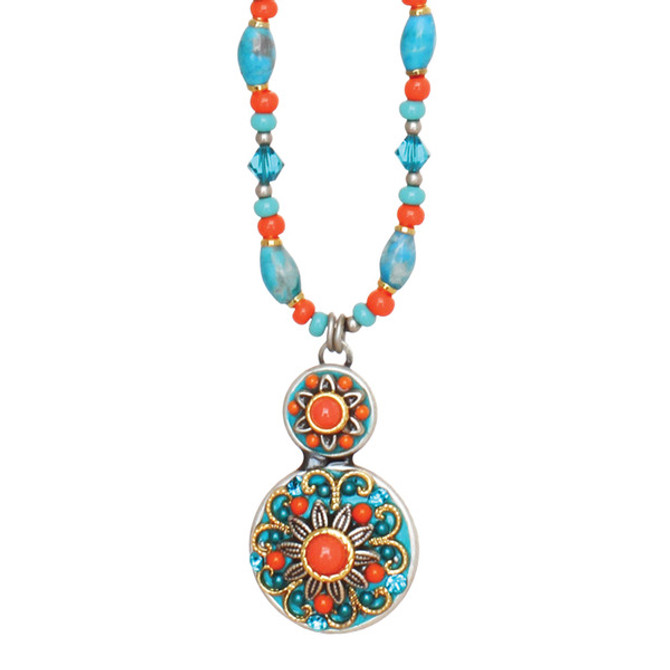 Michal Golan Necklace Beaded Chain