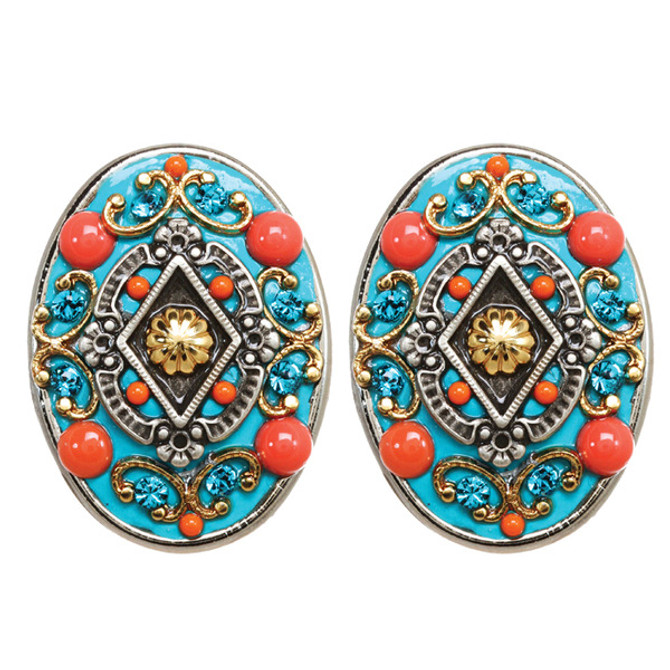 Michal Golan Coral Sea Earrings - S7652P