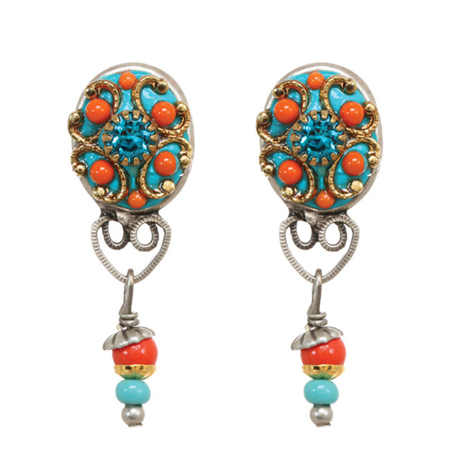 Michal Golan Coral Sea Earrings - S7654P