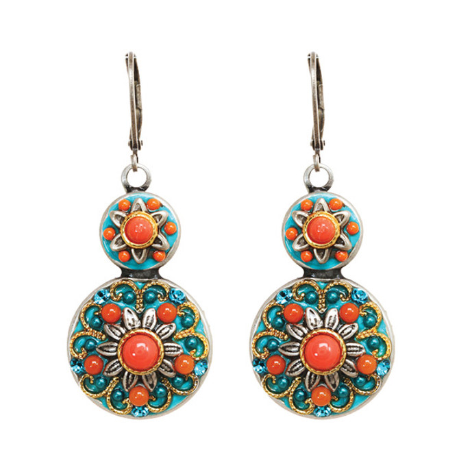 Michal Golan Coral Sea Earrings - S7672