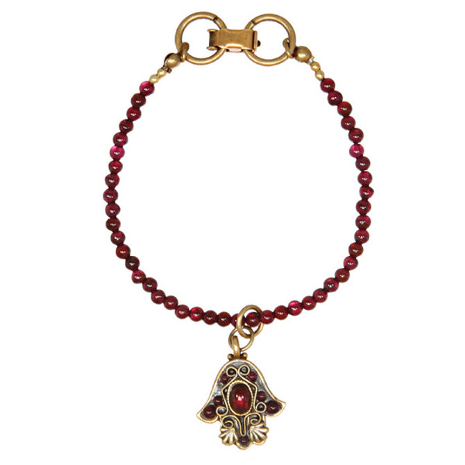 Michal Golan Garnet Hamsa