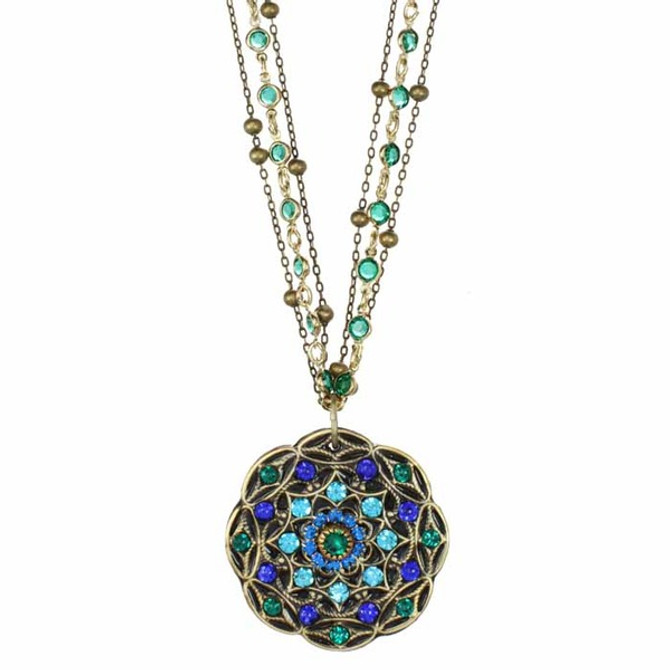 Peacock Necklace From Michal Golan Jewellery