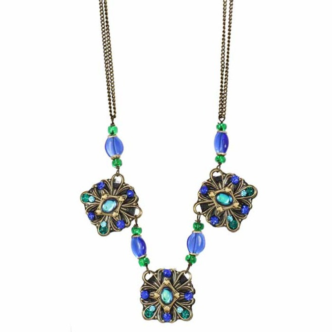 Peacock Necklace By Michal Golan - N3278