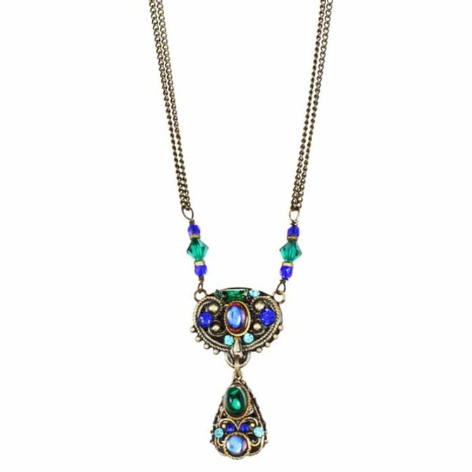 Peacock Necklace - Michal Golan Jewelry