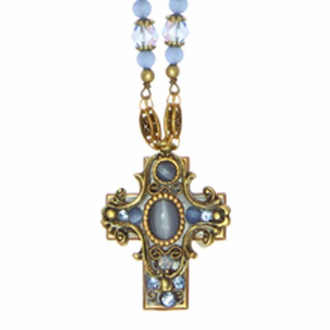 Michal Golan Small Silver Necklace Cross