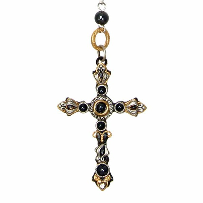 Large Metallica Cross Necklace