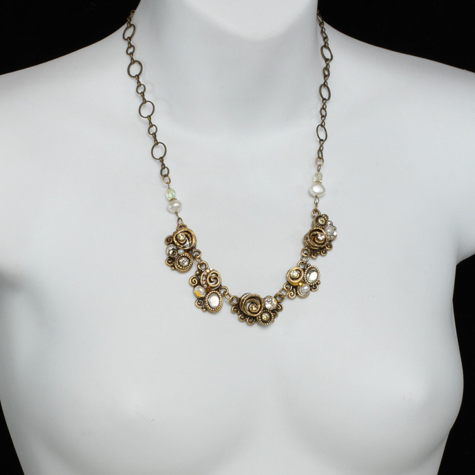 Michal Golan Necklace Five Piece Swirl - second image