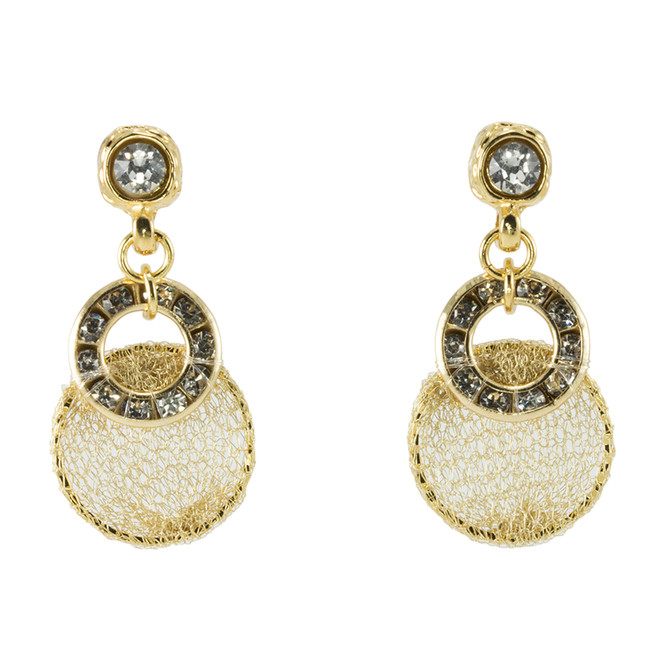 Anat Collection Earrings Enchanting Gold Sterling Perfection