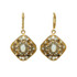 White Elegante Earrings by Michal Golan