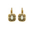 White Elegante earrings by Michal Golan Jewelry