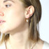 White Elegante earrings by Michal Golan Jewelry