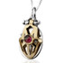 Harri Gold and Silver Hamsa Pendant