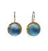 December Birthstone Blue Topaz Earrings by Nava Zahavi - New Arrival