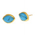 Evil Eye Turquoise Earrings by Nava Zahavi - New Arrival