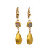 Heavenly Diamond and Gold Earrings - New Arrival