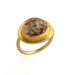 Magnificent Andalusite Gold Ring by Nava Zahavi - New Arrival