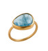 Heaven Blue Gold Ring by Nava Zahavi - New Arrival