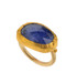 Royal Tanzanite Gold Ring by Nava Zahavi - New Arrival