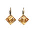 Gold Earrings Citrine