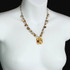 Michal Golan Citrine Square Pendant on Chain