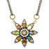 Michal Golan Dark Star Flower Necklace