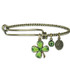 Anne Koplik Lucky Clover Charm Bangle