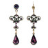 Anne Koplik Fall In Love Amethyst Crystal Earrings