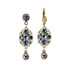 Anne Koplik Shades of Purple Earrings