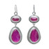 Nava Zahavi Silver Royal Earrings