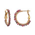 Michal Golan Evening Glow Mini Hoop Earrings 