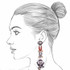 Ayala Bar The Astral Collection Pollux Earrings