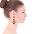 Ayala Bar Coral Cave Vintage Earrings