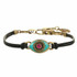 Michal Golan Green Evil Eyes Bracelets