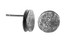 Joidart Freda Small Post Blackened Silver Earrings