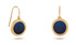 Joidart Rever Reversible Wire Drop Earrings Gold