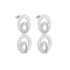 Joidart Cercles Double Silver Earrings