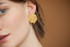 Joidart Soleil Large Stud Gold Earrings