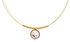 Joidart Anais Small Choker Brown Gold