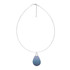 Joidart Captard Silver Choker Blue